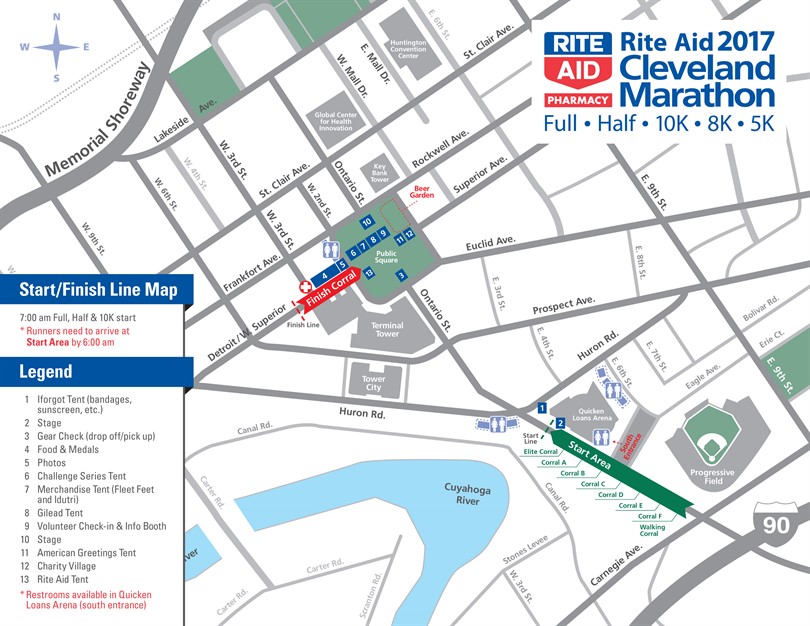 Course Info Rite Aid Cleveland Marathon