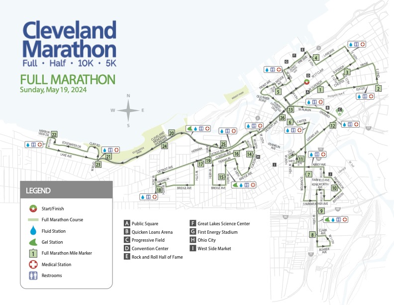 Race Details Cleveland Marathon