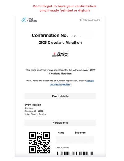 Confirmation Email To Print